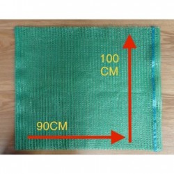 Green Raschel Bag 100cm 50 Pcs