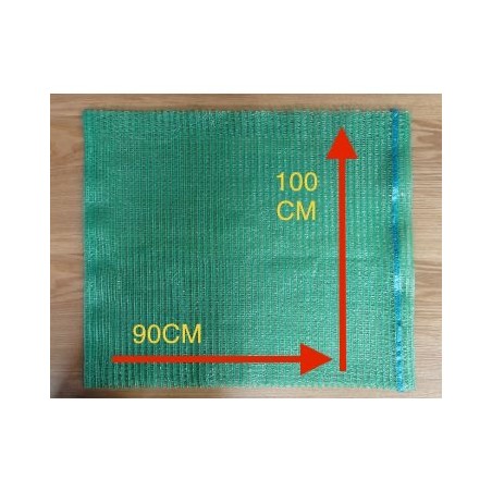 Green Raschel Bag 100cm 50 Pcs