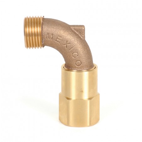 1" swivel hose Elbow,brass construction