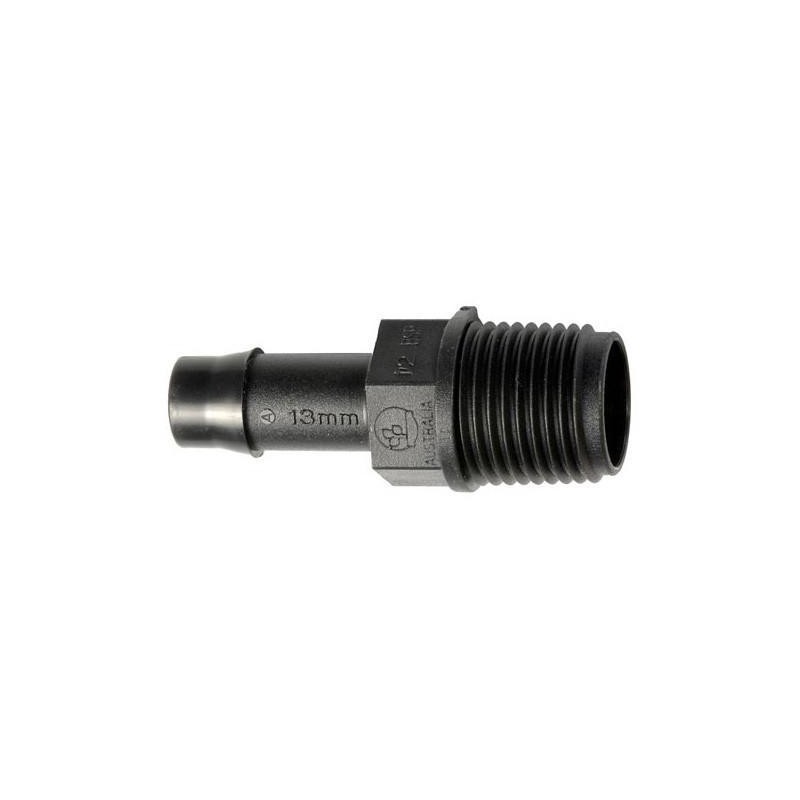 Male Adaptor 16mm x 1/2"